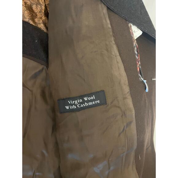 Schneider of Salzburg Virgin Wool Cashmere Coat 46 - Picture 6 of 10